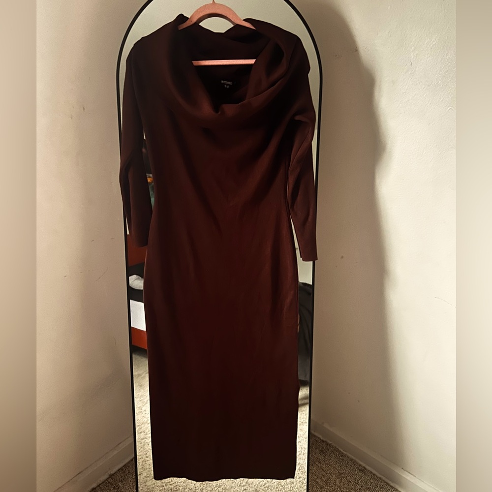 Missguided Off Shoulder Midi Dress
